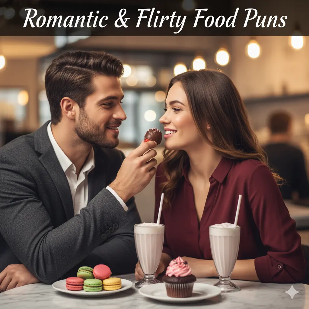Romantic & Flirty Food Puns