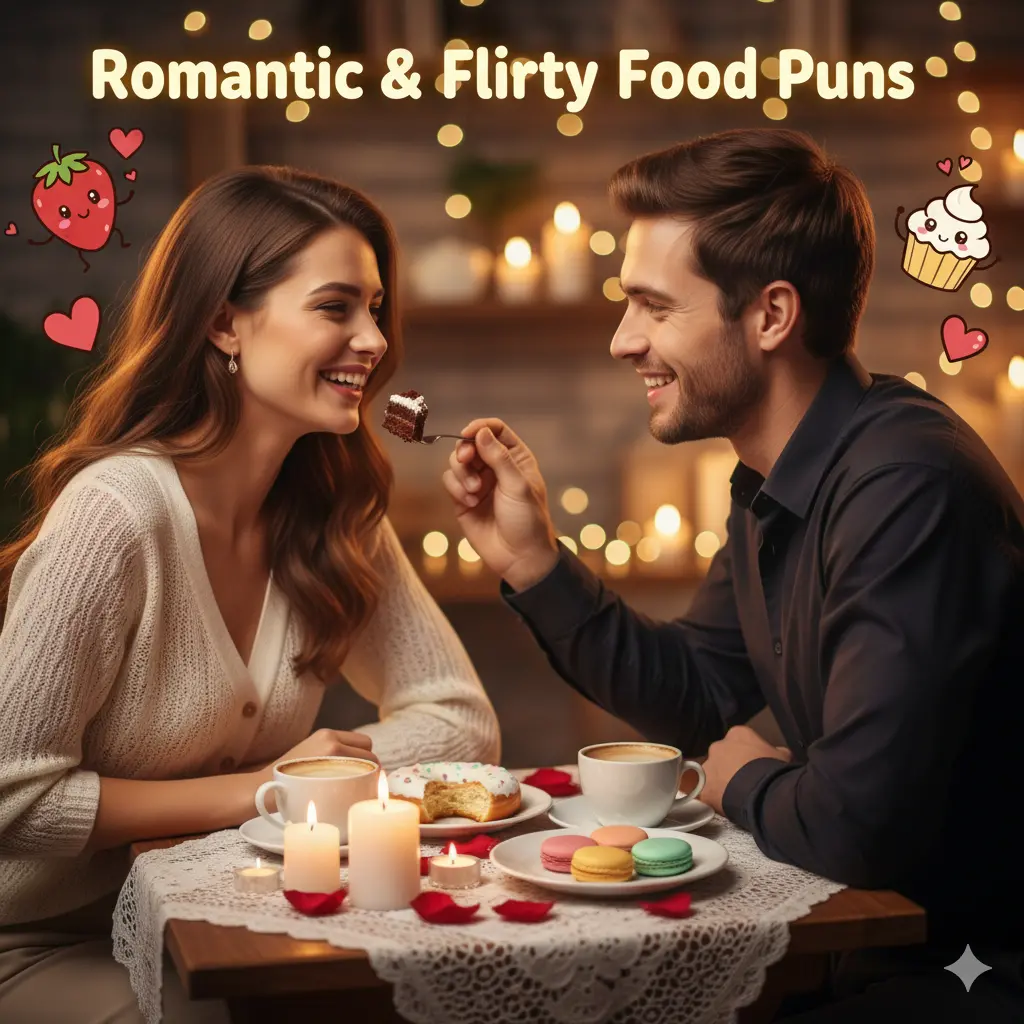 Romantic & Flirty Food Puns