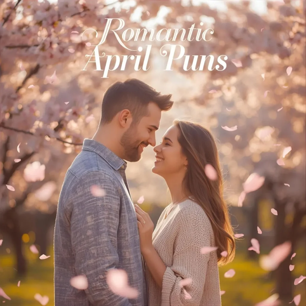 Romantic April Puns 
