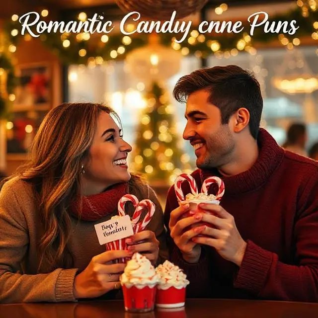 Romantic Candy Cane Puns