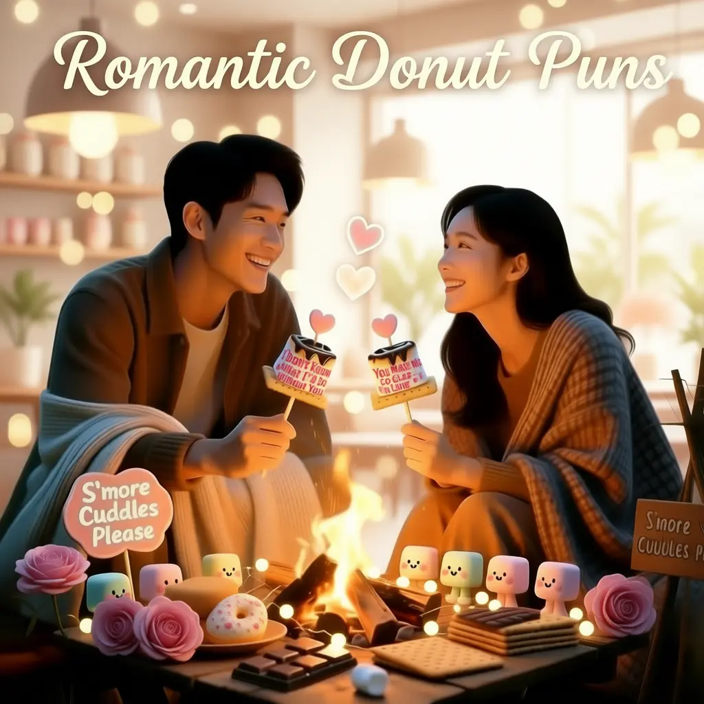 Romantic Donut Puns