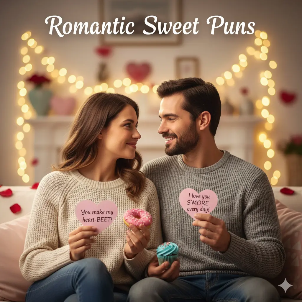 Romantic Sweet Puns