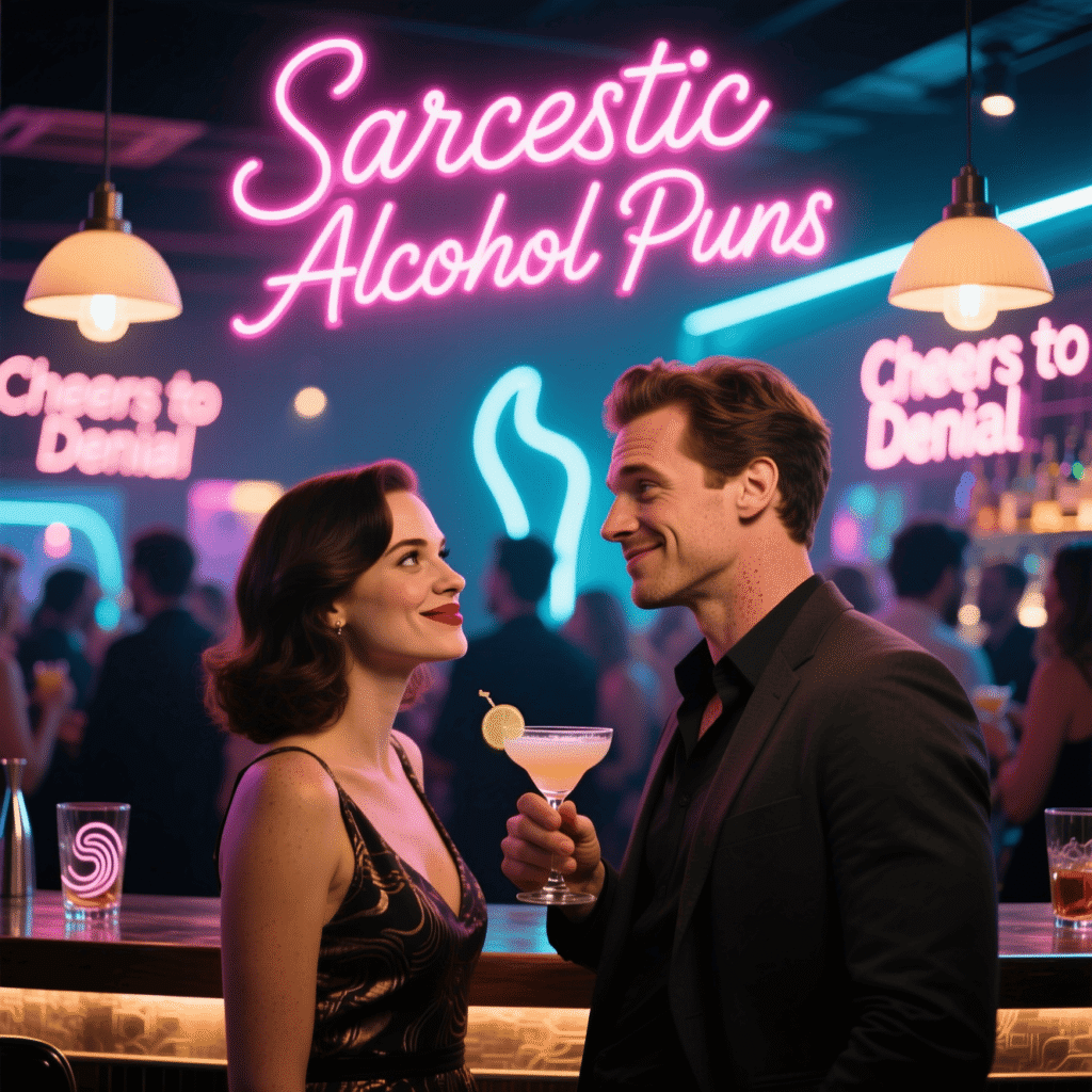 Sarcastic Alcohol Puns