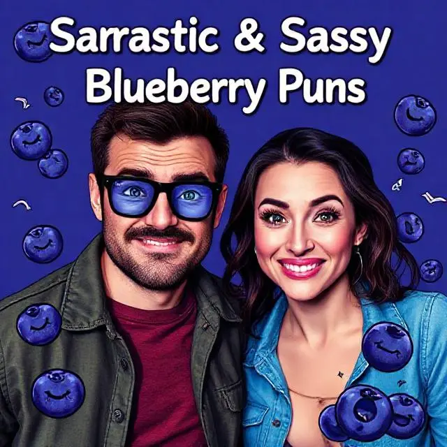 Sarcastic & Sassy Blueberry Puns