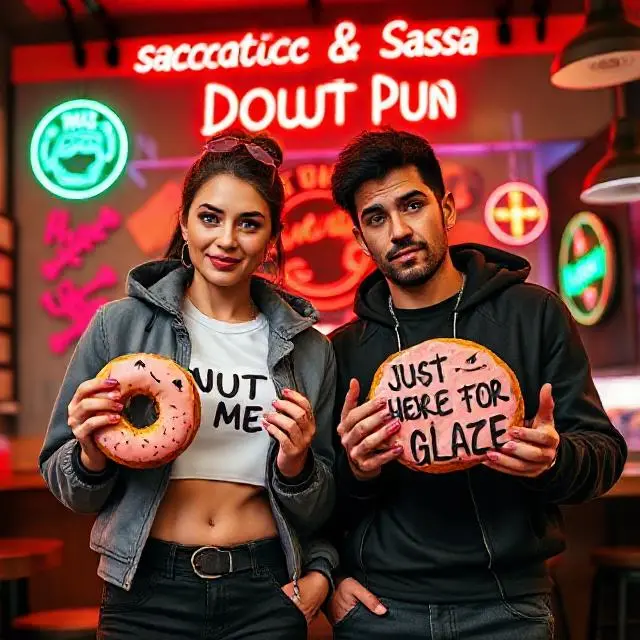 Sarcastic & Sassy Donut Puns