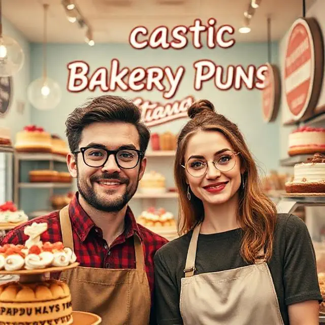 Sarcastic Bakery Puns