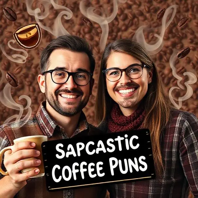 Sarcastic Coffee Puns