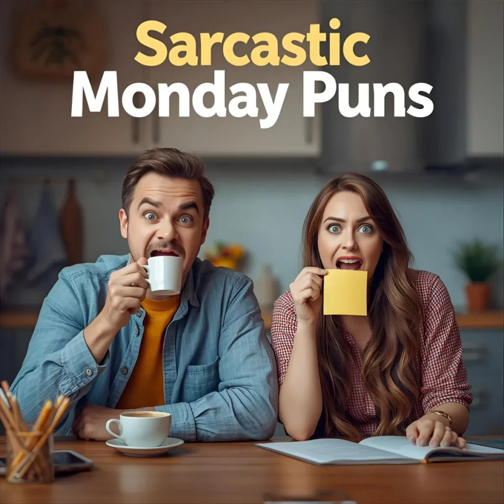 Sarcastic Monday Puns