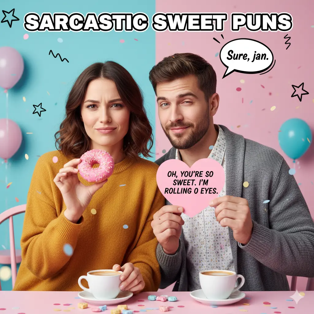 Sarcastic Sweet Puns