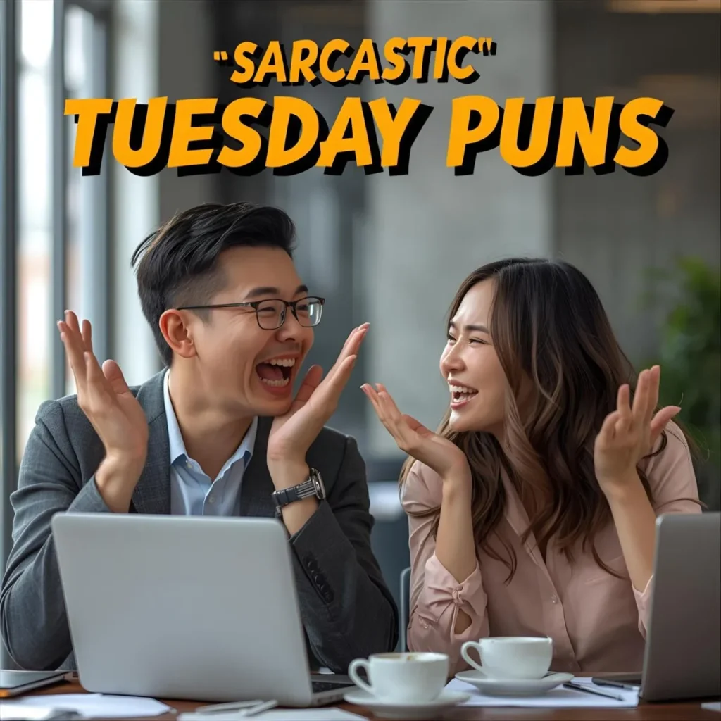Sarcastic Tuesday Puns
