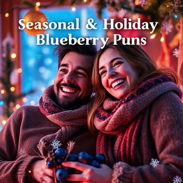 Seasonal & Holiday Blueberry Puns
