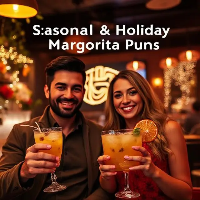 Seasonal & Holiday Margarita Puns