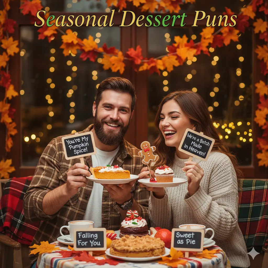 Seasonal Dessert Puns