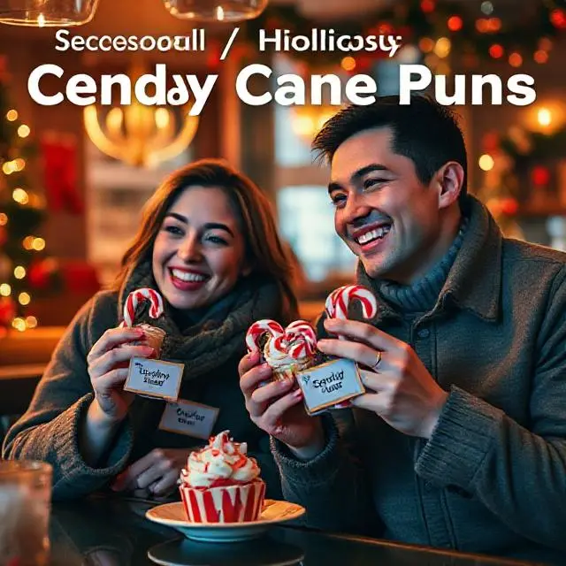 Seasonal / Holiday Candy Cane Puns