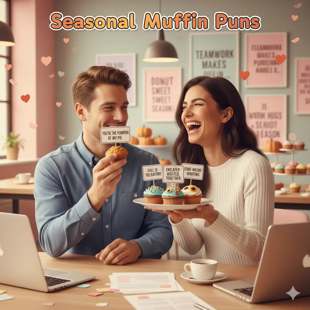 Seasonal Muffin Puns
