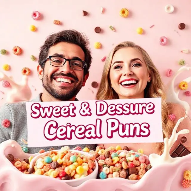 Sweet & Dessert-Inspired Cereal Puns