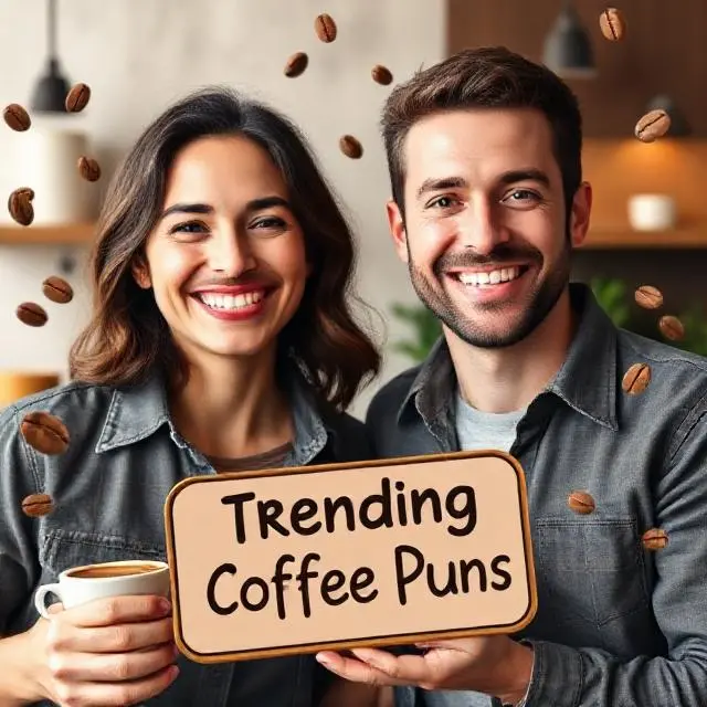 Trending Coffee Puns