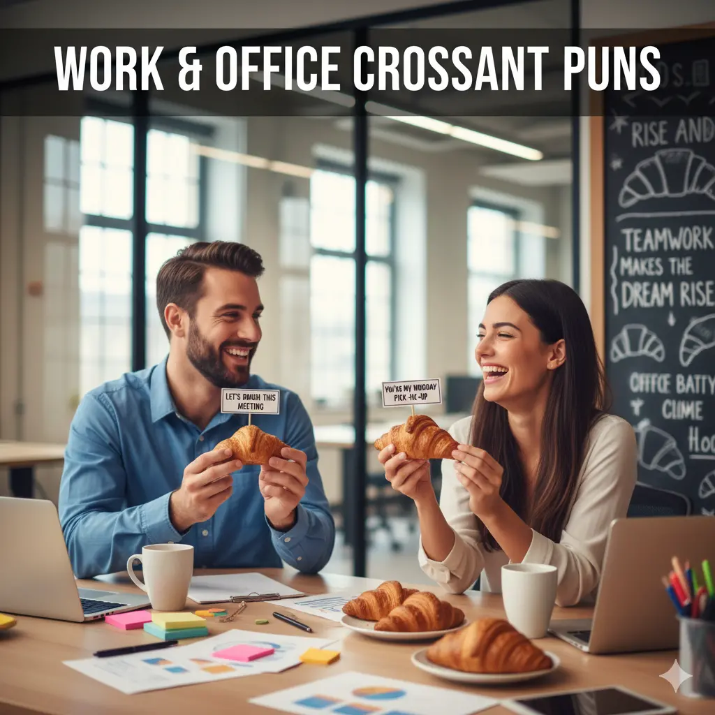 Work & Office Croissant Puns