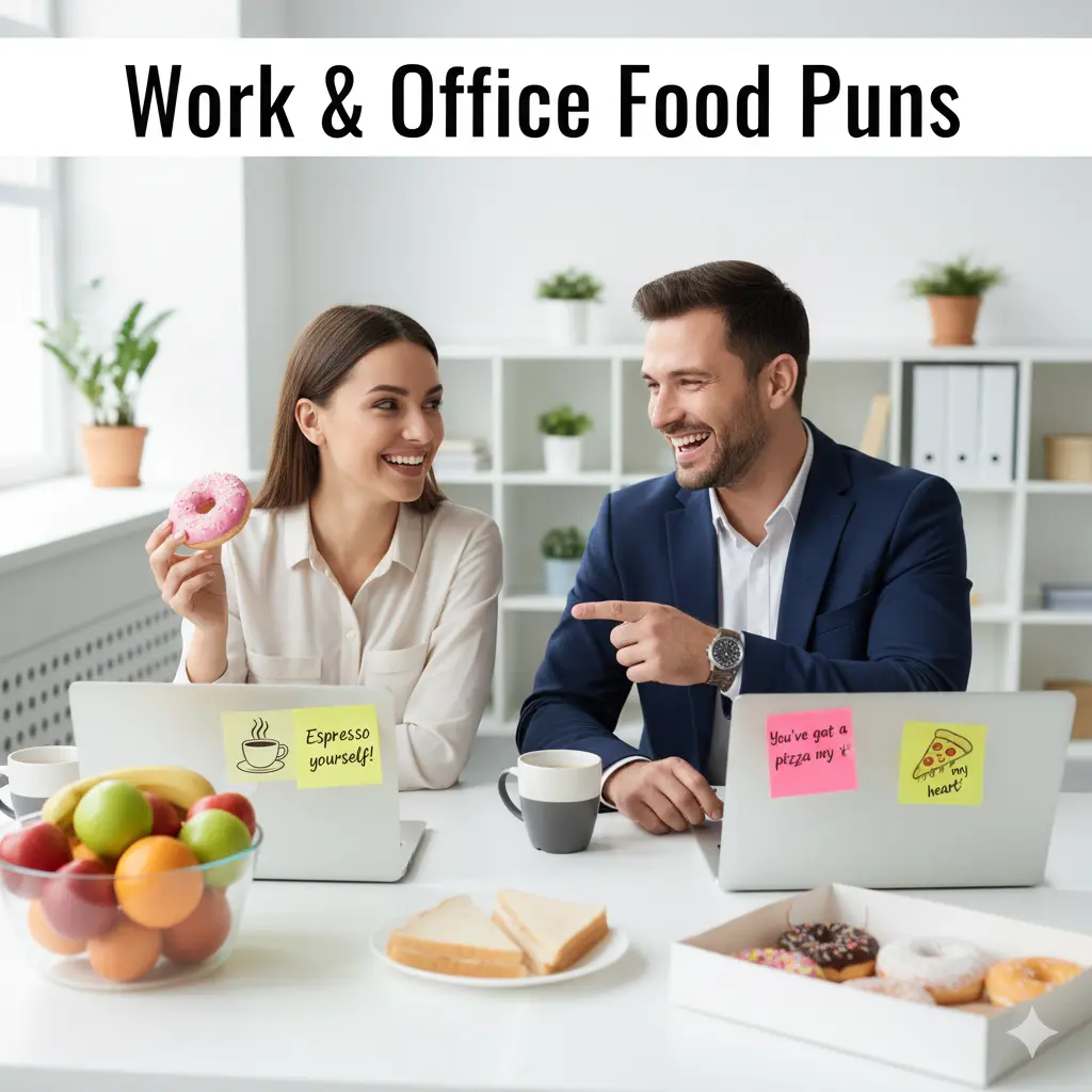 Work & Office Food Puns