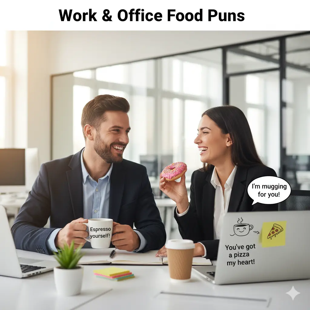 Work & Office Food Puns