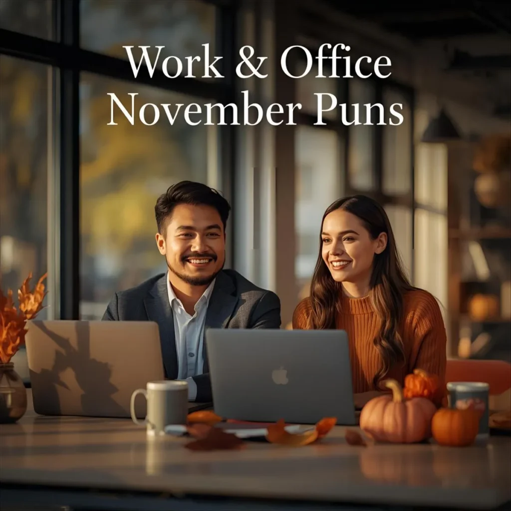 Work & Office November Puns
