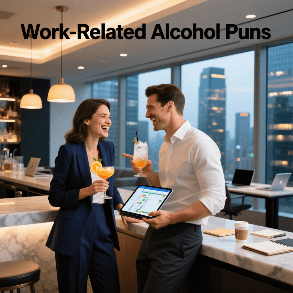 Work-Related Alcohol Puns