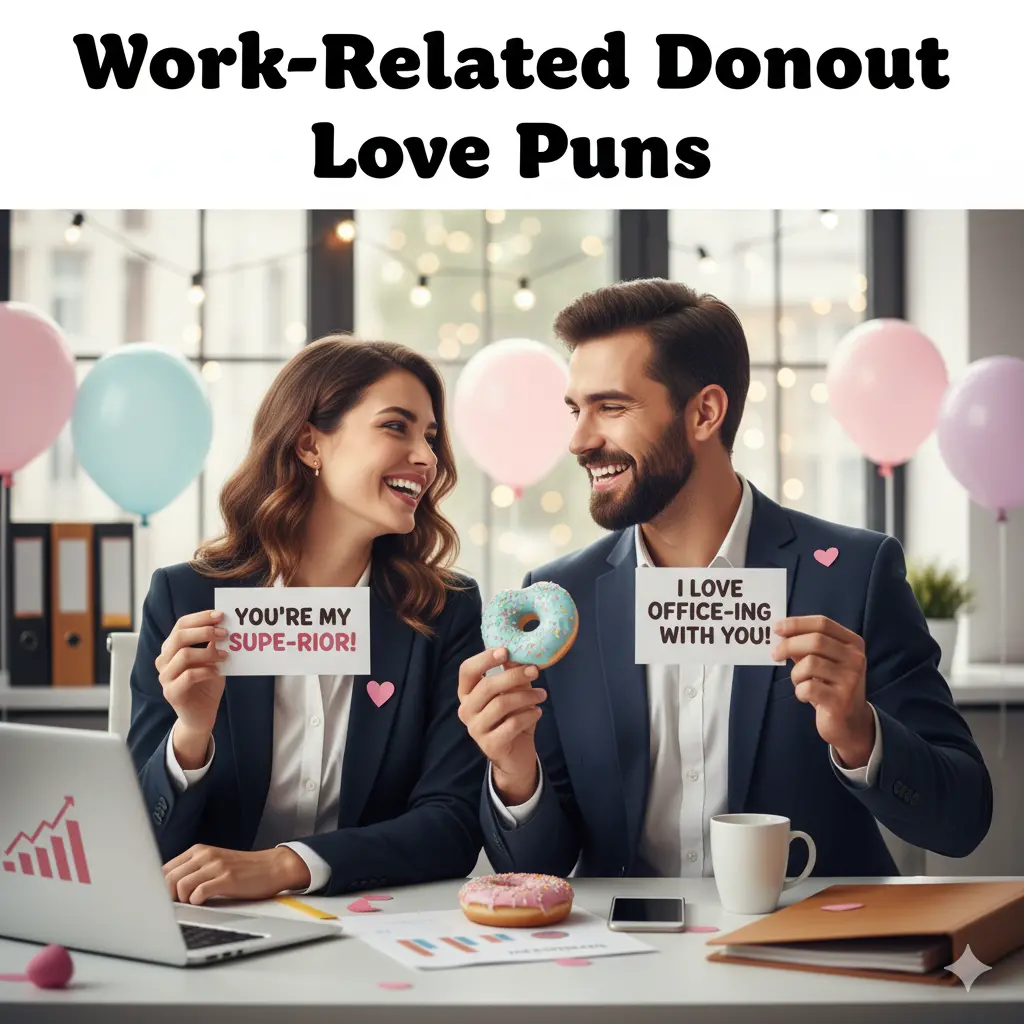 Work-Related Donut Love Puns