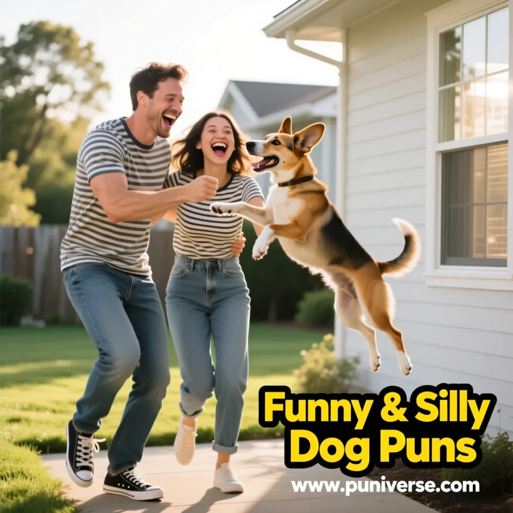 Funny & Silly Dog Puns
