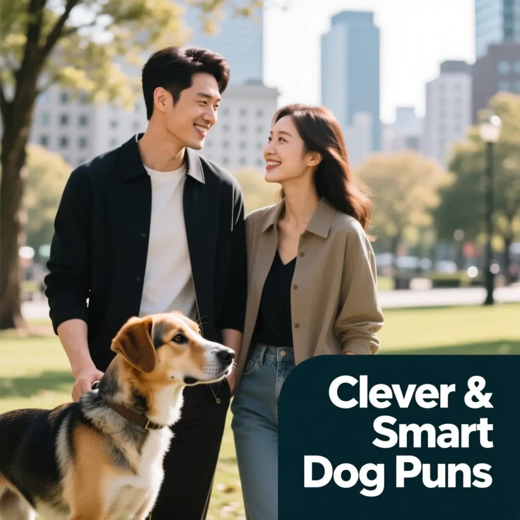 Clever & Smart Dog Puns