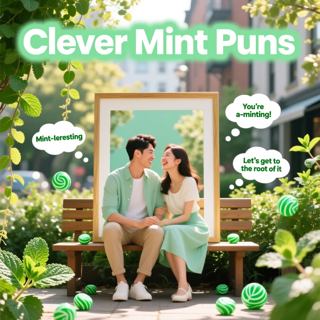 Clever Mint Puns