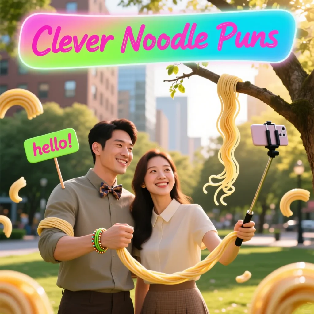 Clever Noodle Puns