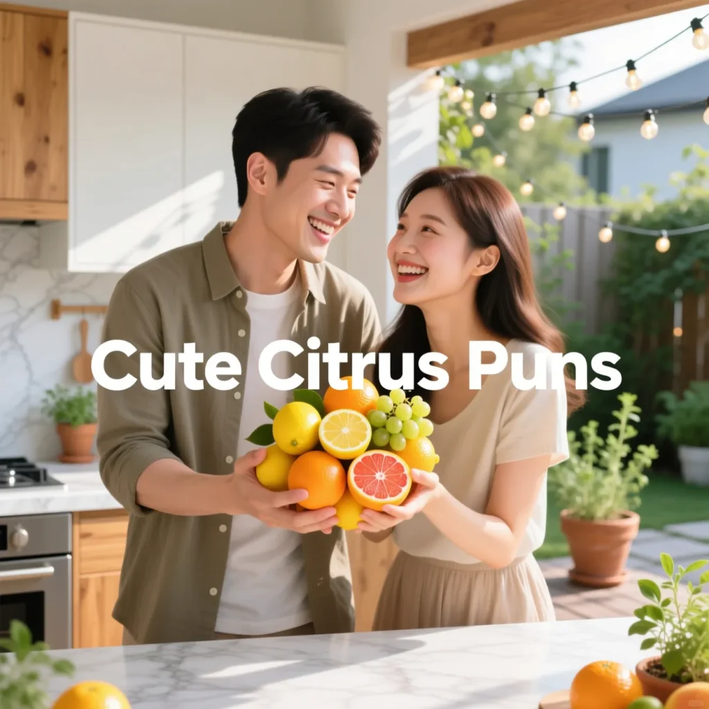 Cute Citrus Puns