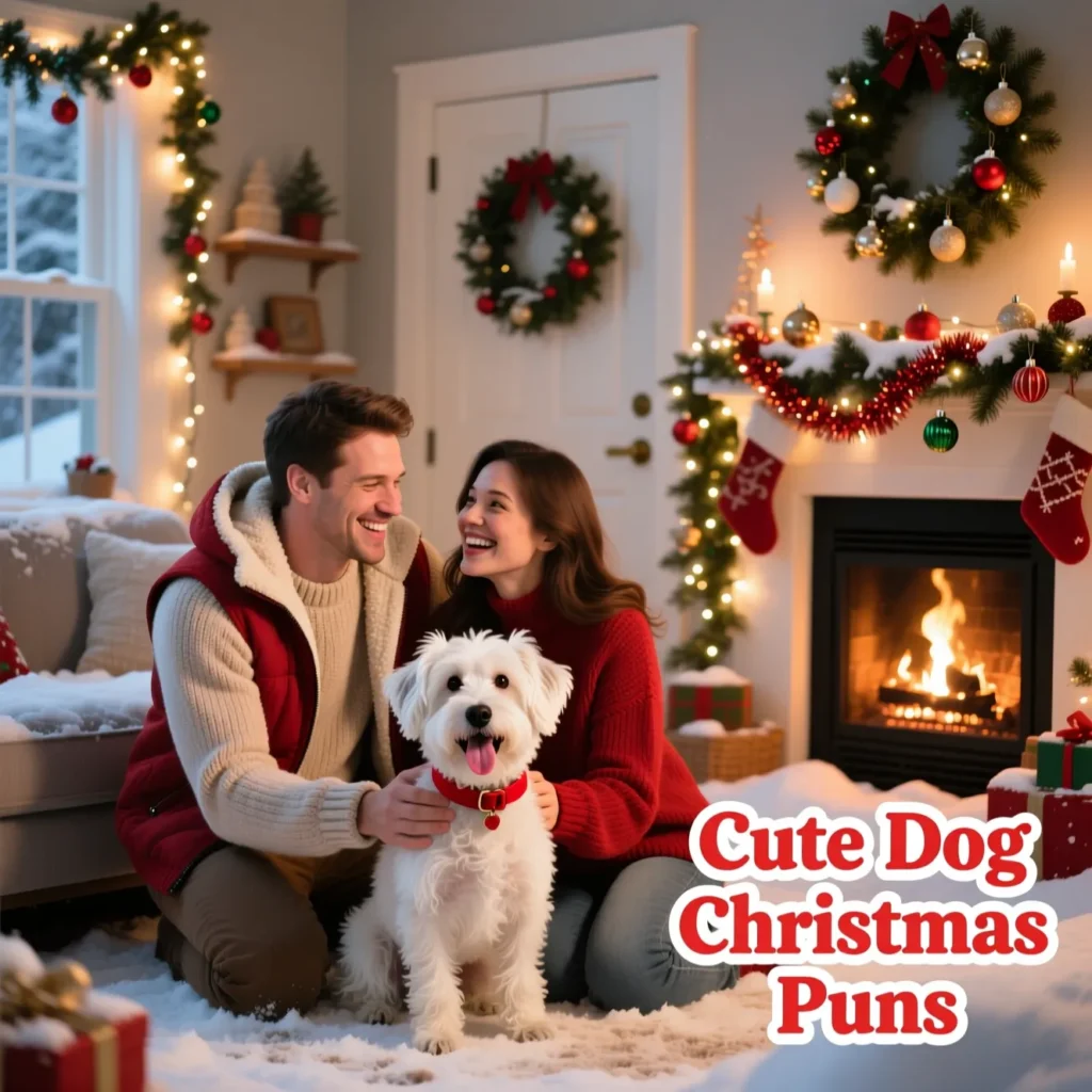 Cute Dog Christmas Puns