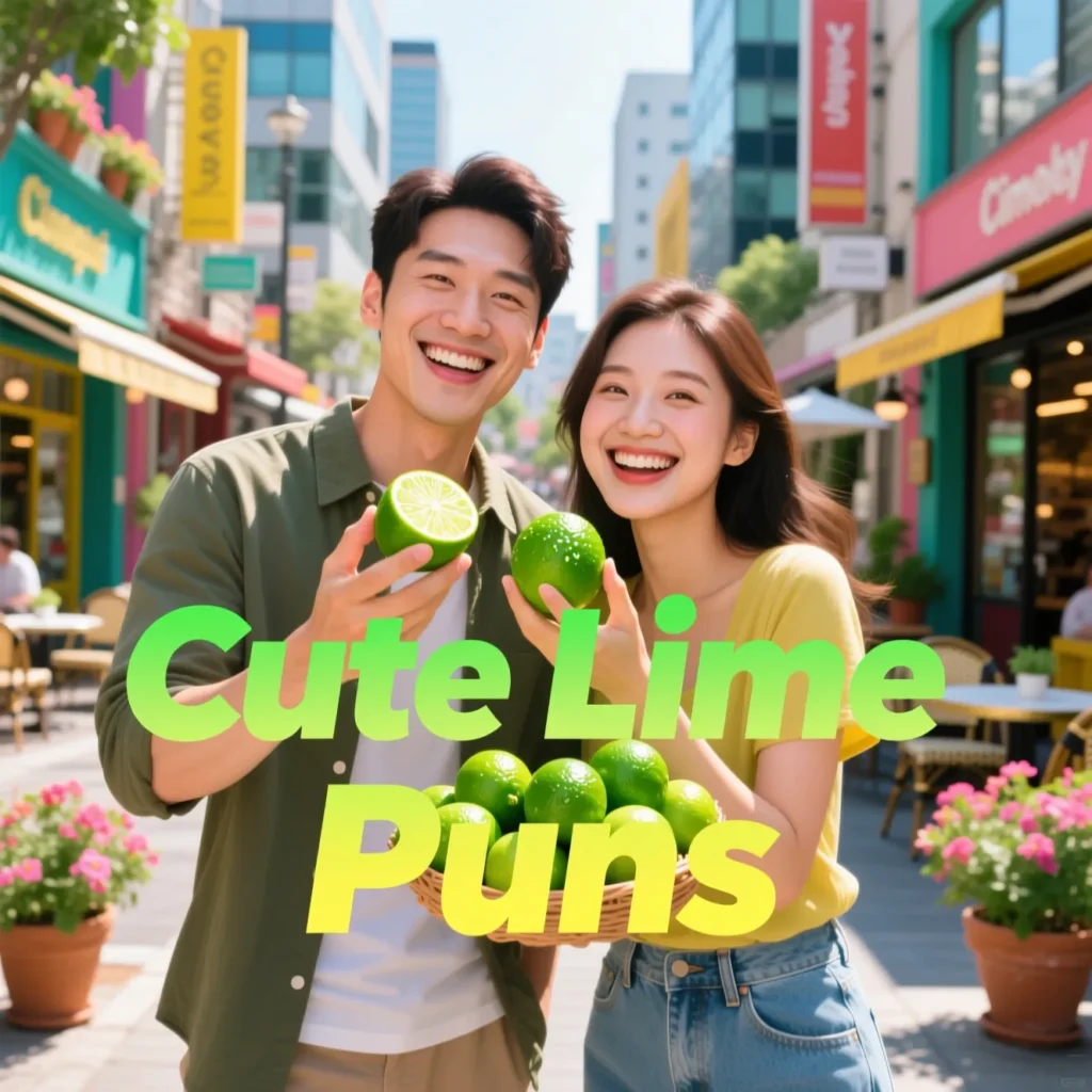 Cute Lime Puns
