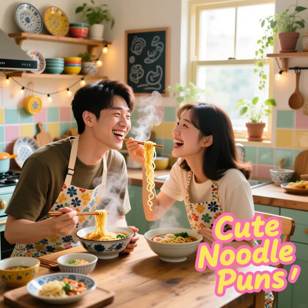 Cute Noodle Puns