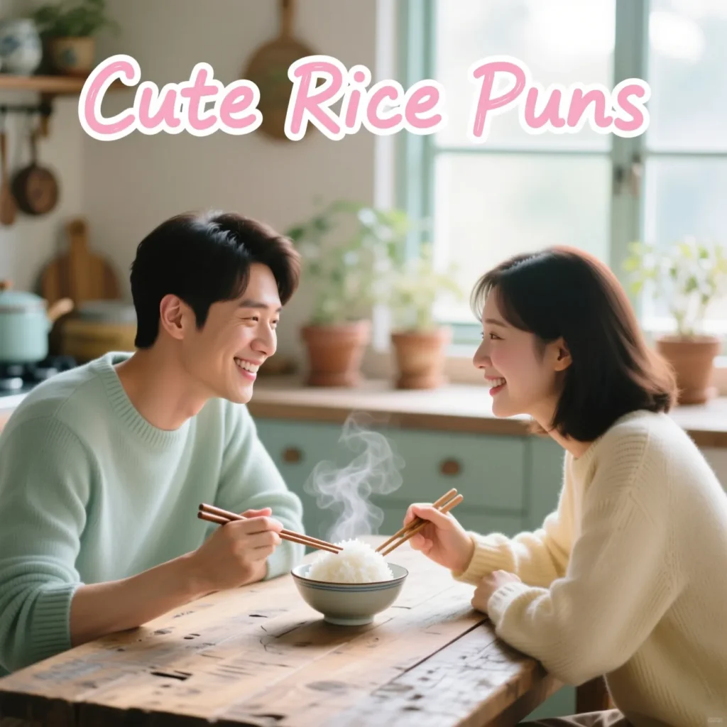 Cute Rice Puns