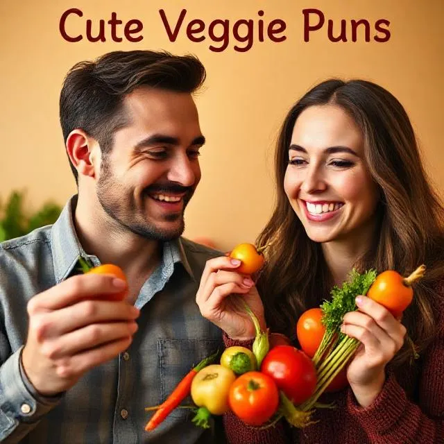 Cute Veggie Puns 