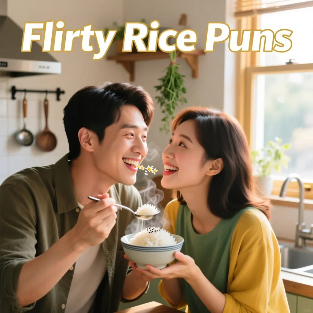 Flirty Rice Puns