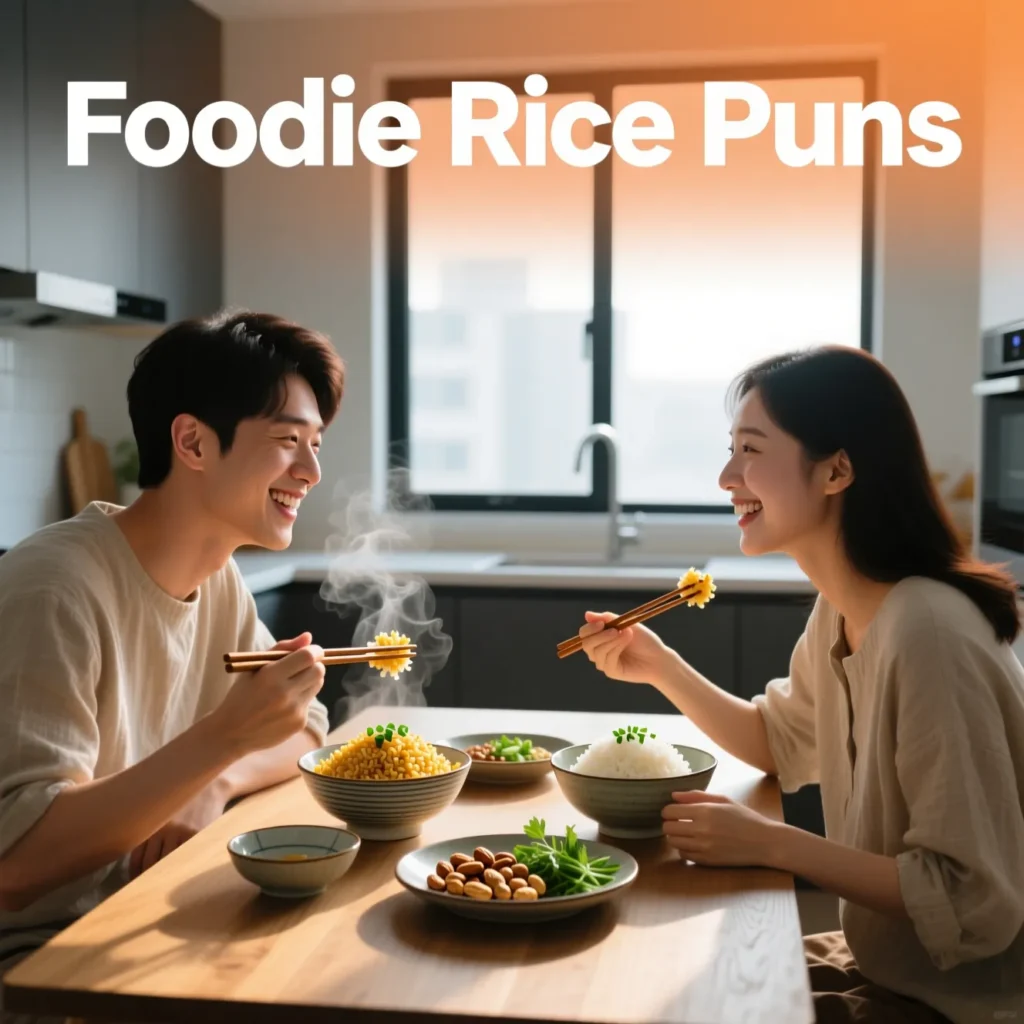  Foodie Rice Puns