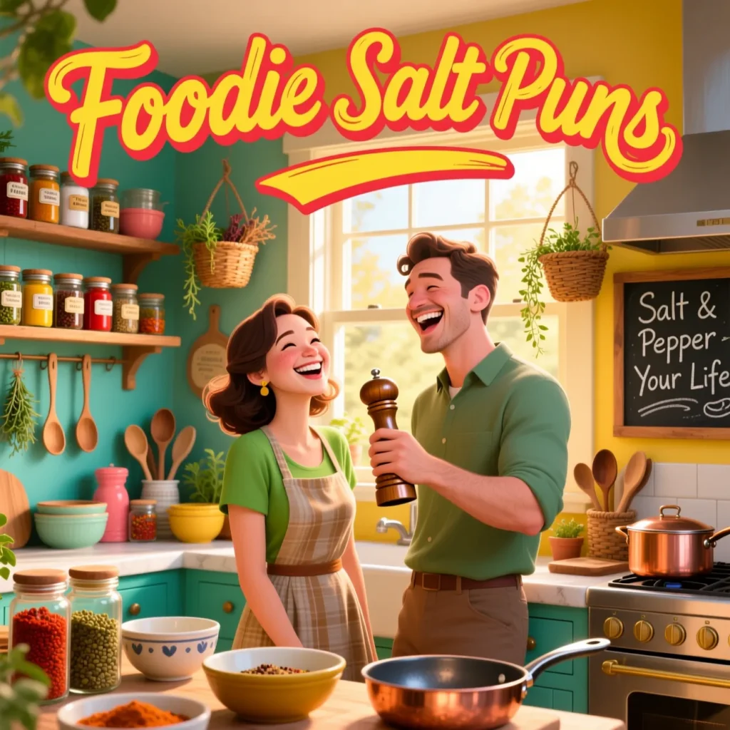 Foodie Salt Puns