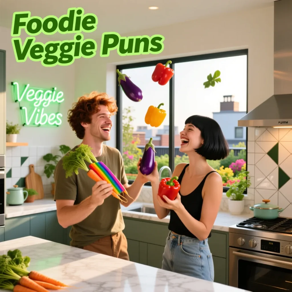 Foodie Veggie Puns