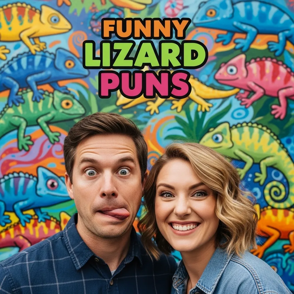 Funny Lizard Puns