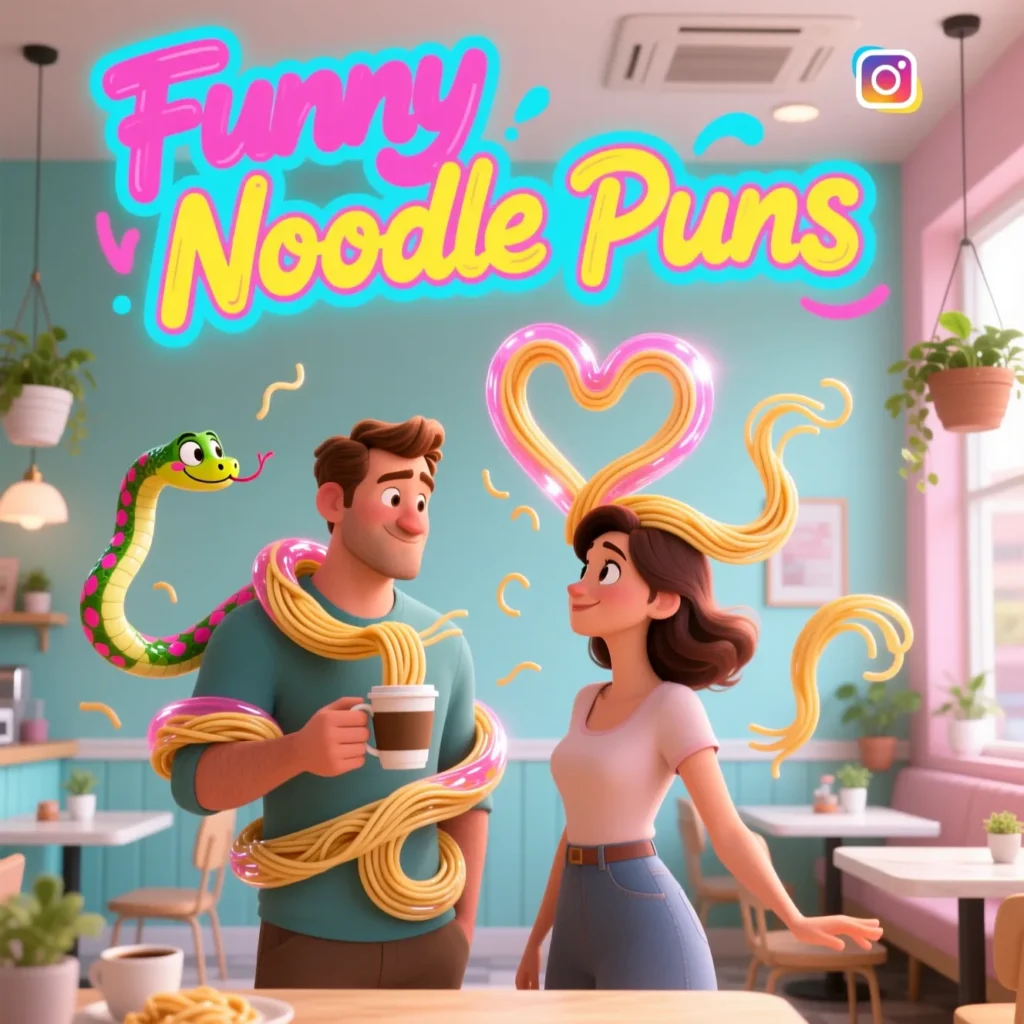  Funny Noodle Puns