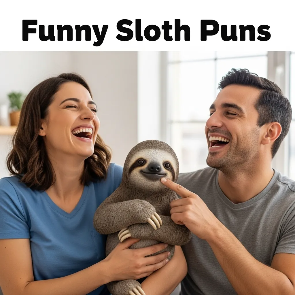 Funny Sloth Puns
