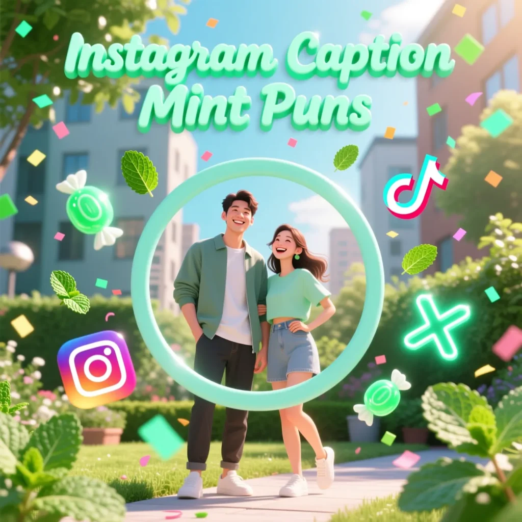 Instagram Caption Mint Puns