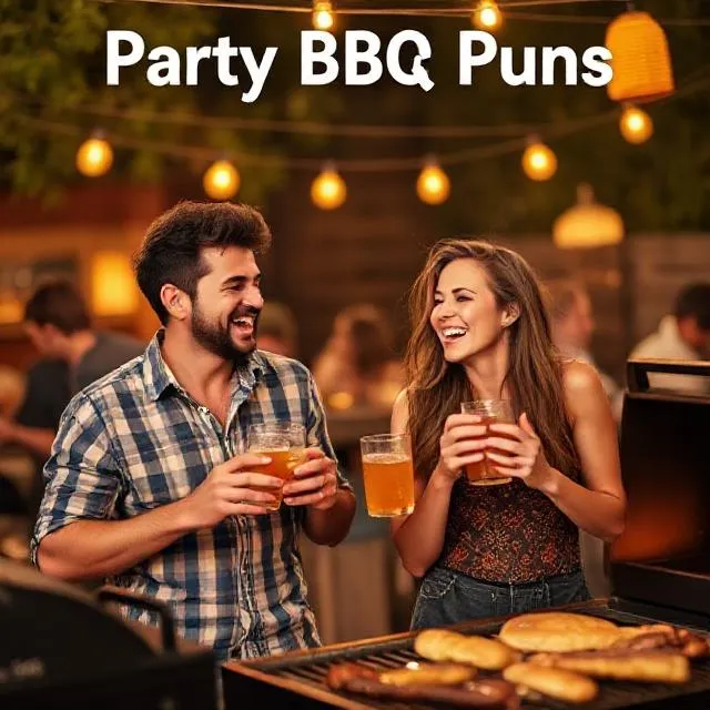 Party BBQ Puns