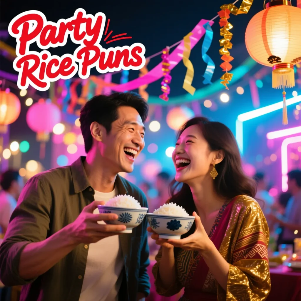 Party Rice Puns
