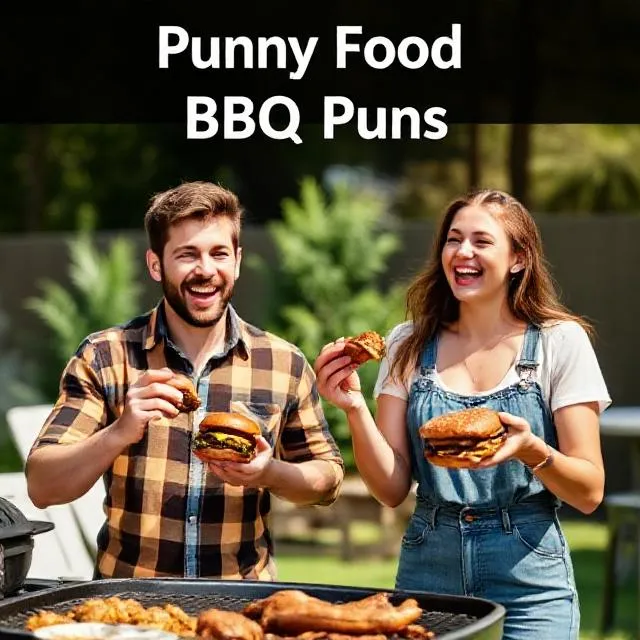 Punny Food BBQ Puns 