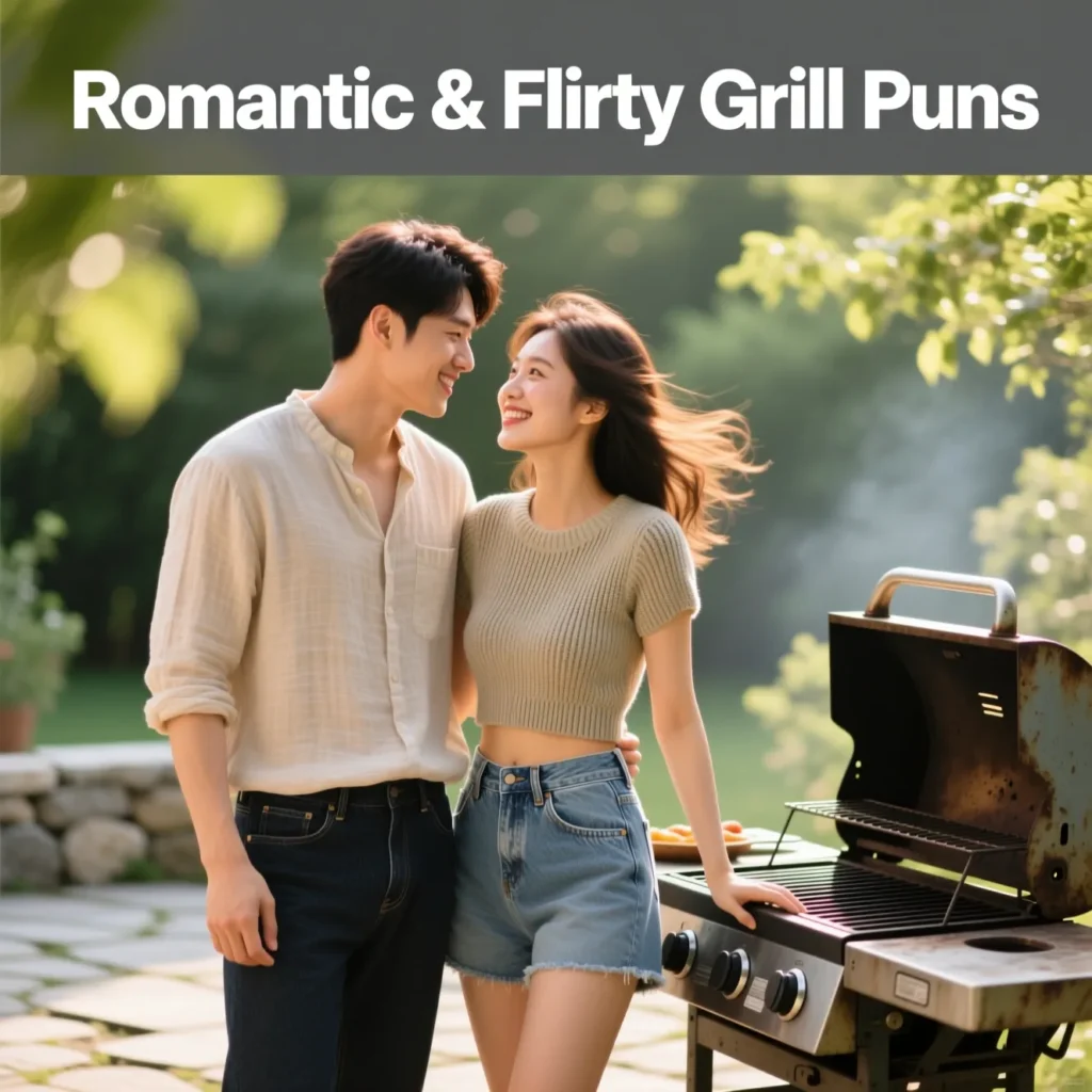 Romantic & Flirty Grill Puns