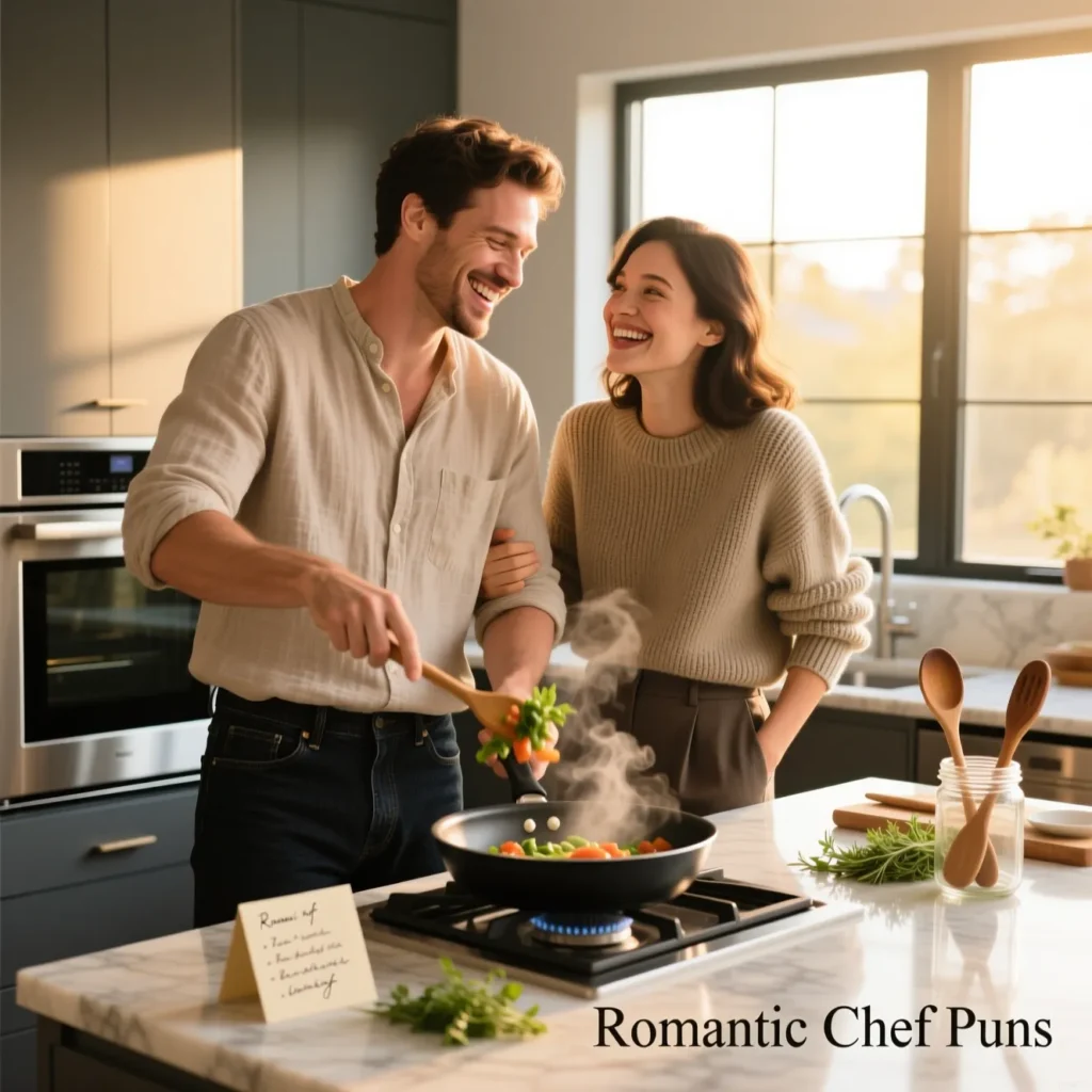 Romantic Chef Puns